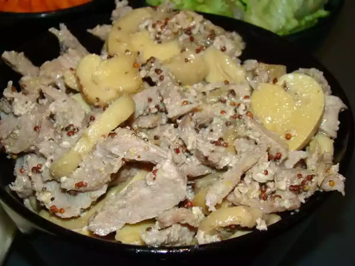 Bifes com Cogumelos e Mostarda à Antiga / Tortilhas Recheadas - foto 5