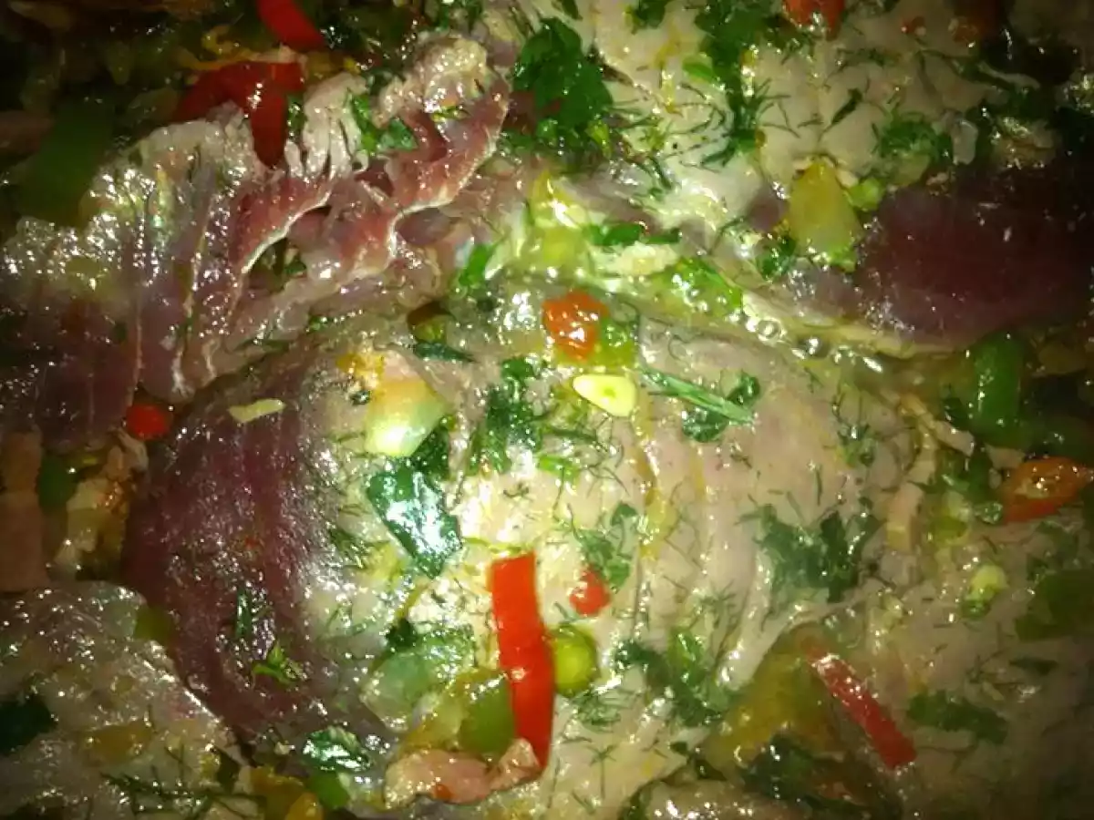 Bifes de Barriga de Atum com Aipo e Ruibarbo - foto 4