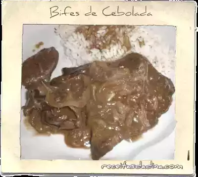 Bifes de cebolada