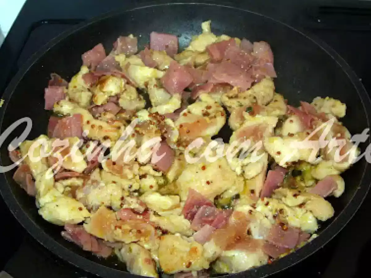Bifes de frango com mostarda L'ancienne e molho de 4 queijos - foto 2