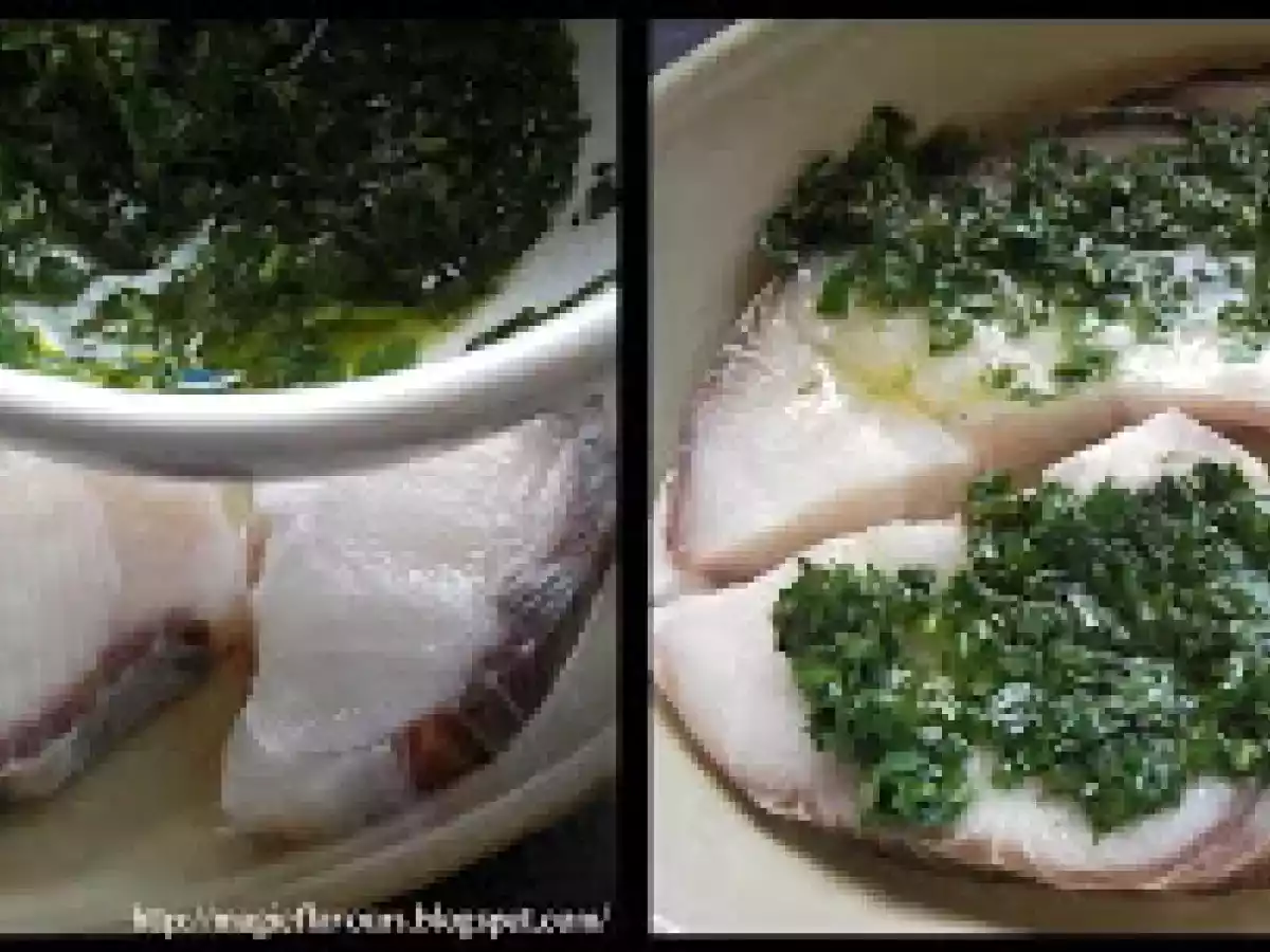 Bifes de tubarão com molho de salsa - foto 4