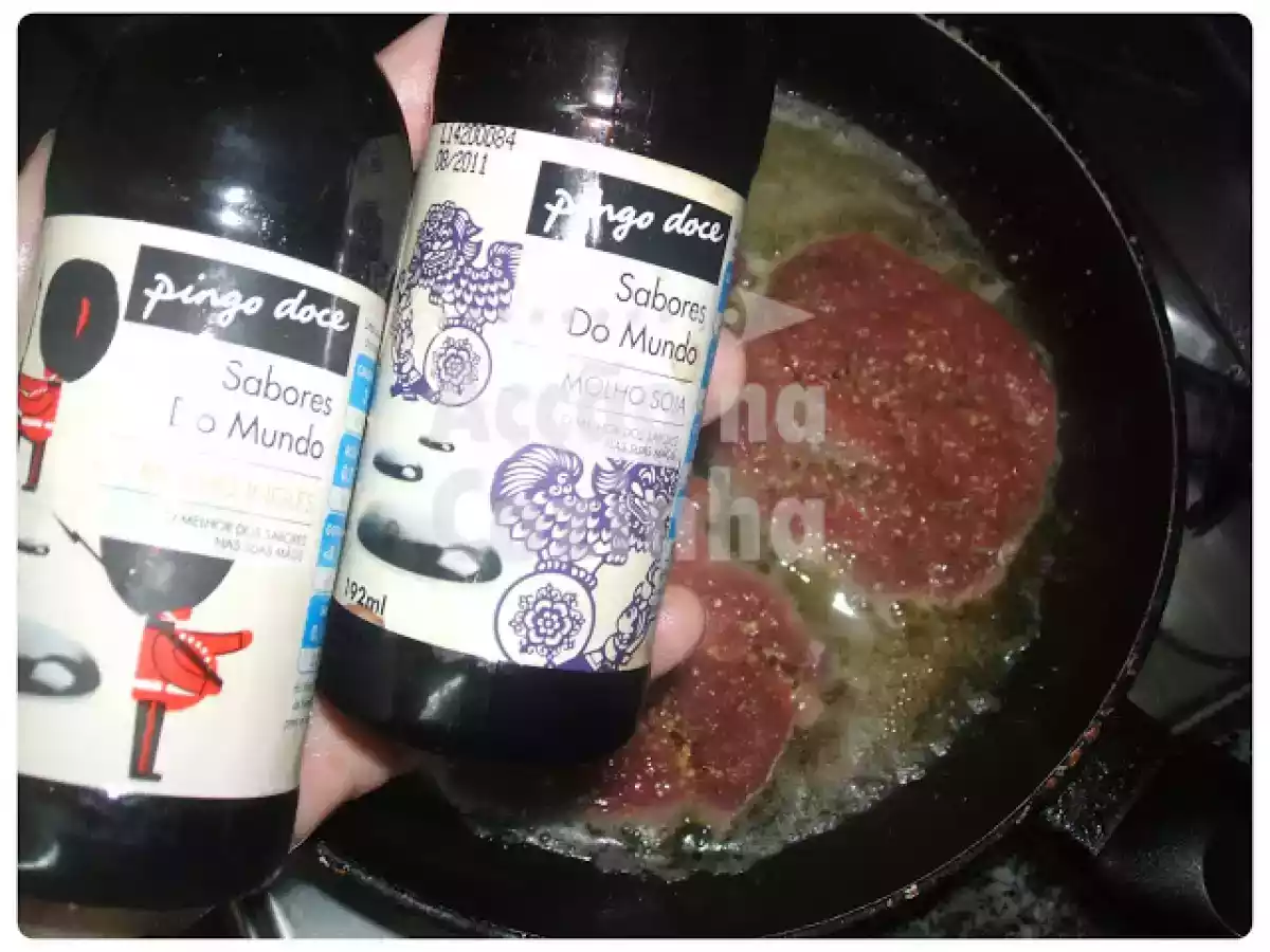 Bifinhos com ananás au mel - foto 2