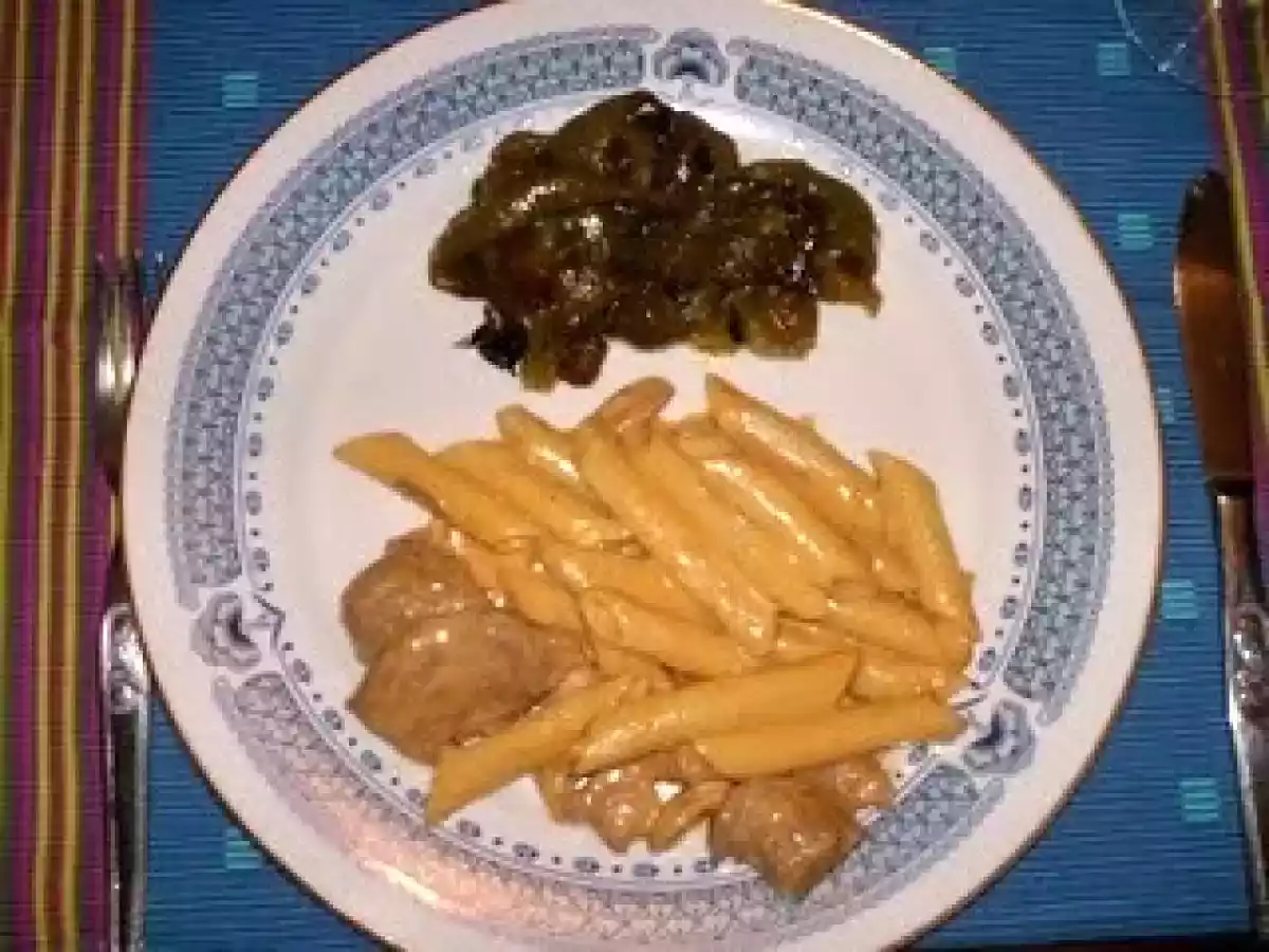 Bifinhos com cogumelos