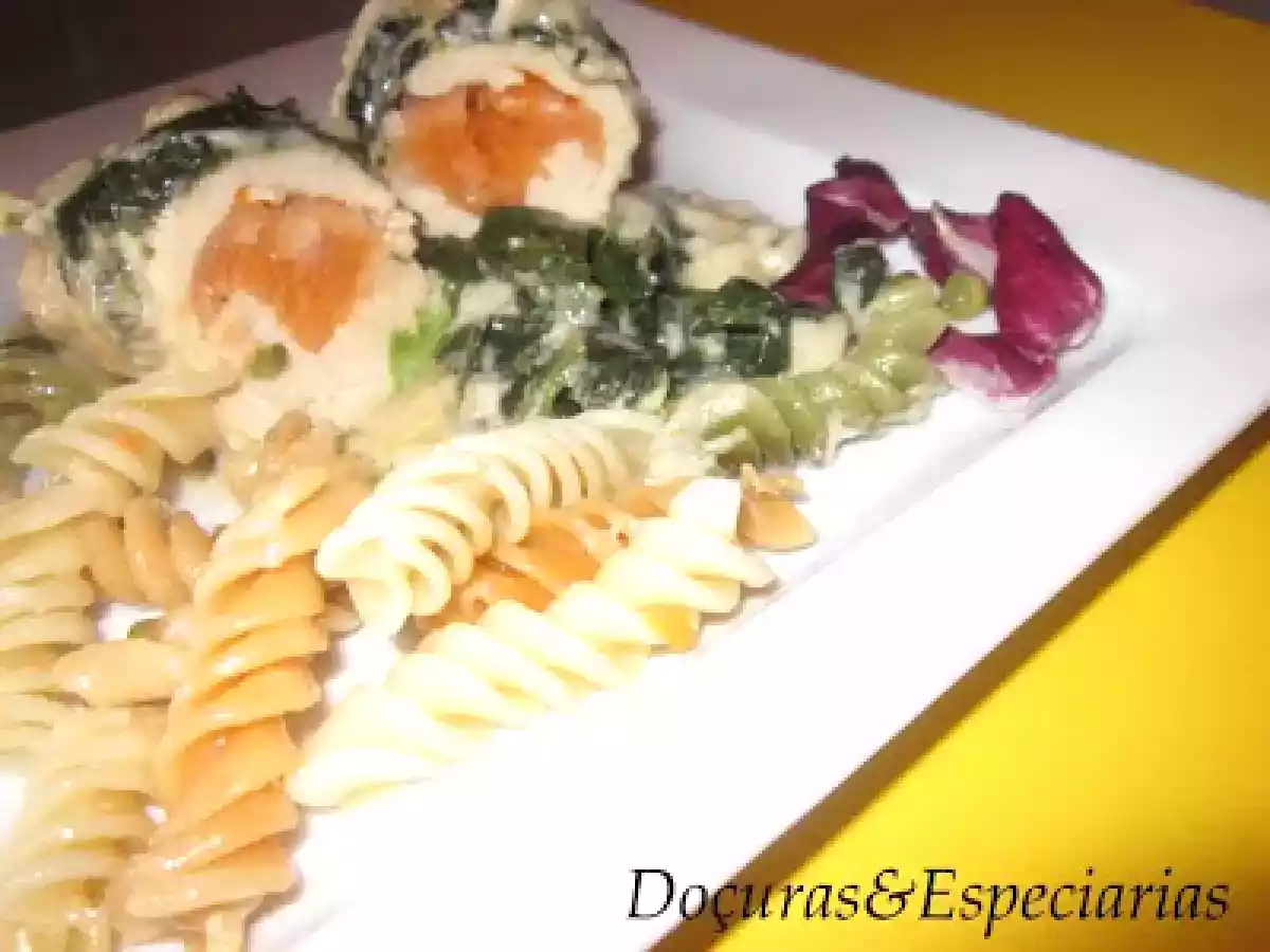 Bifinhos de Frango Recheados com Farinheira e Queijo Brie - foto 4