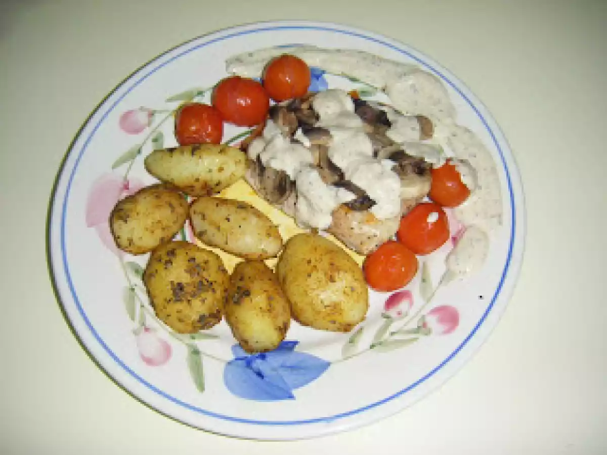 Bifinhos de peru com mozzarela e molho de mostarda l'ancienne - foto 2