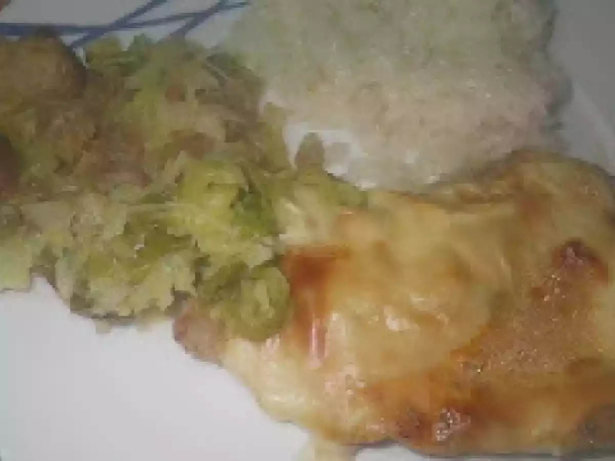 Bifinhos de porco com queijo