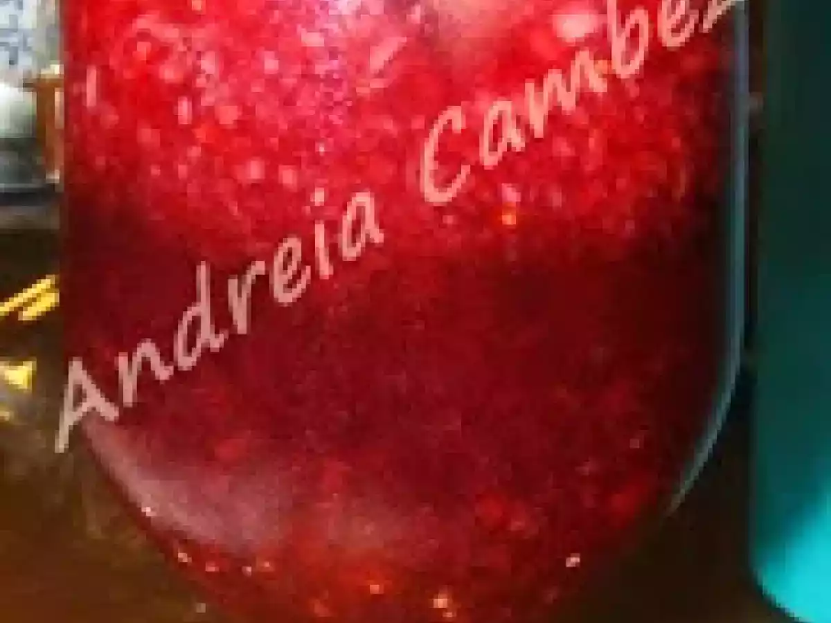 Bimby - Sangria de frutos vermelhos