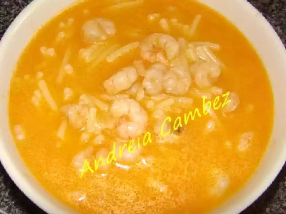 Bimby - Sopa de Gambas
