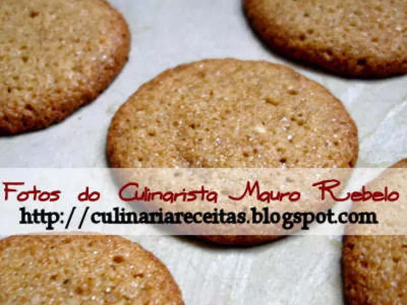 Biscoito de Amaranto - Passo a Passo com Fotos Culinarista Mauro Rebelo