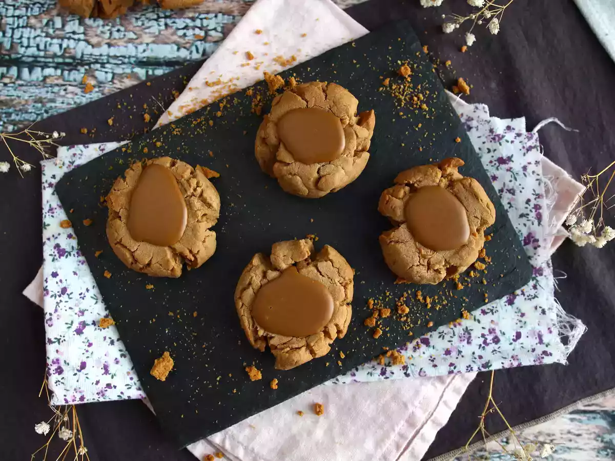 Biscoito sabor canela (speculoos) com apenas 3 ingredientes - foto 6