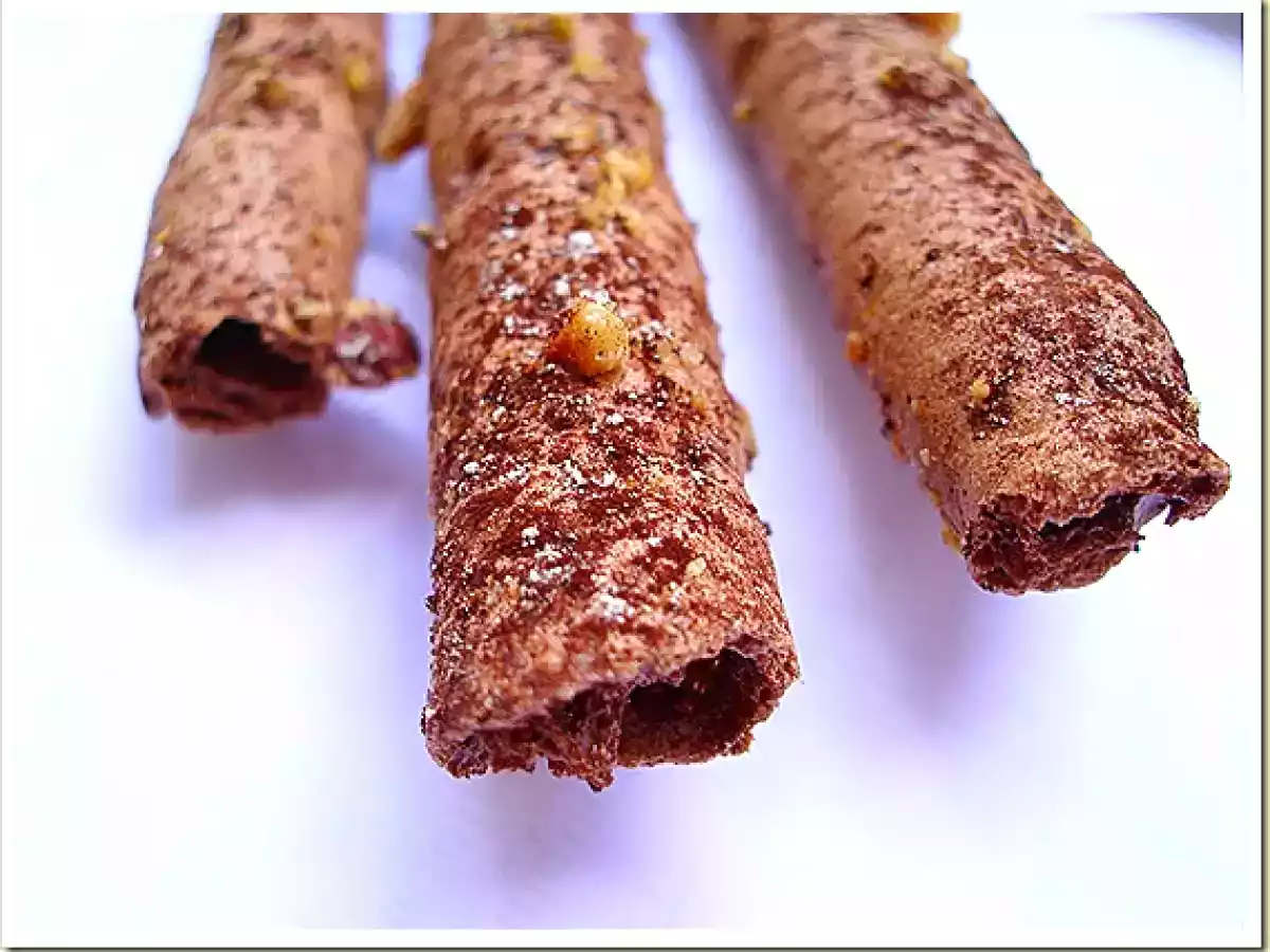 Biscoito waffle para sorvetes