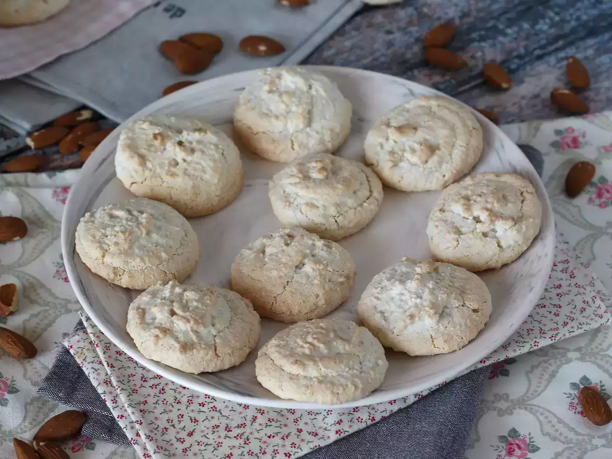Biscoitos Amaretti, fáceis, deliciosos e perfeitos para o café - foto 4