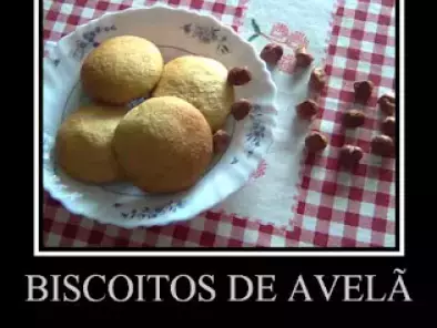 Biscoitos de Avelã