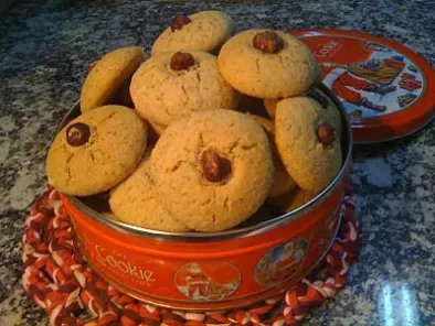 Biscoitos de avelã