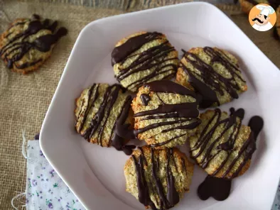 Biscoitos de okara (de aveia) e chocolate, foto 2