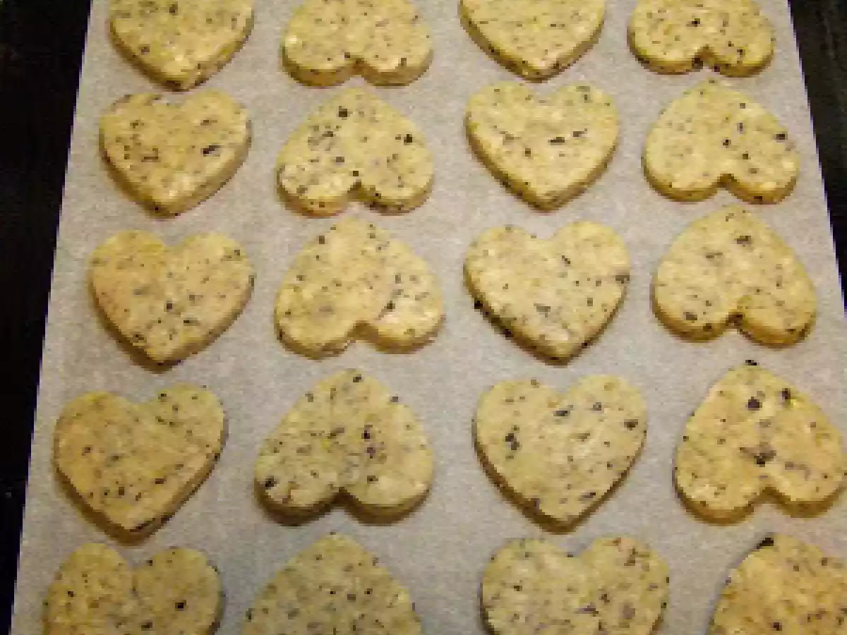 Biscoitos de queijo pecorino, nozes e azeitona - foto 3