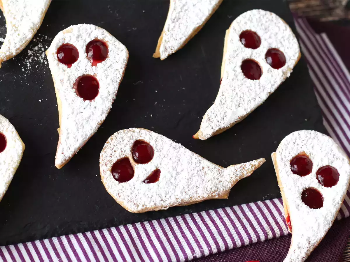 Biscoitos fantasmas: a receita de Halloween mais fácil e divertida para fazer com as crianças