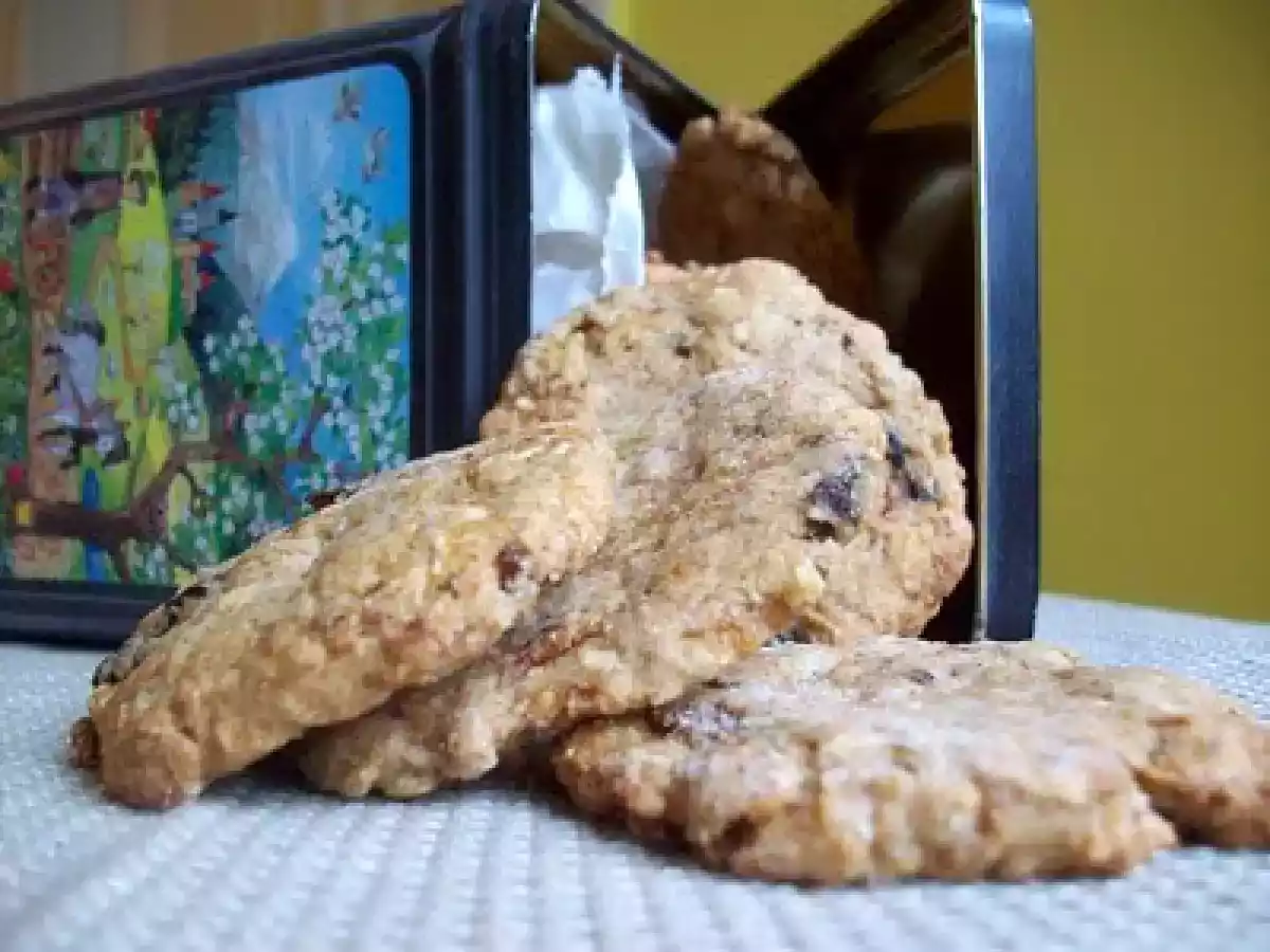 Biscoitos Integrais de ameixa