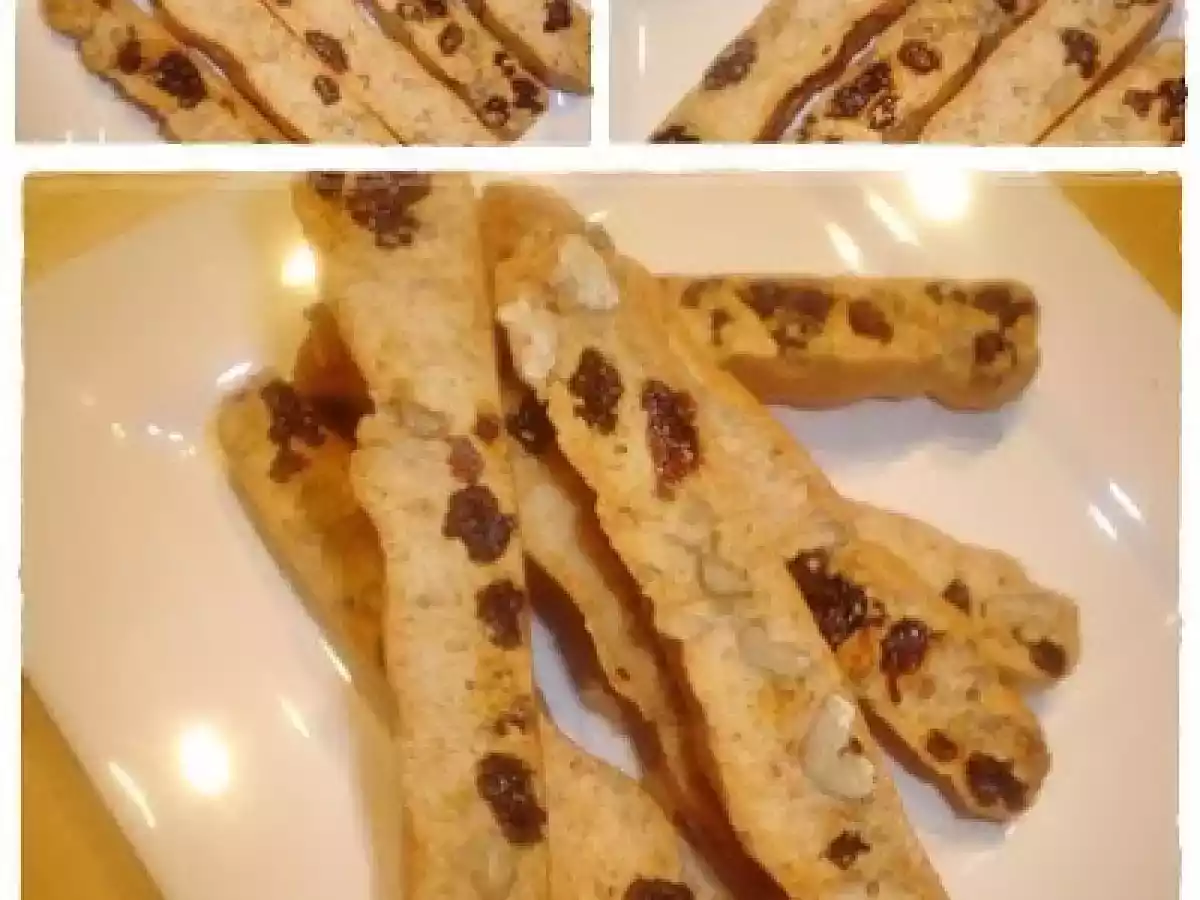 Biscotti de Passas e Nozes