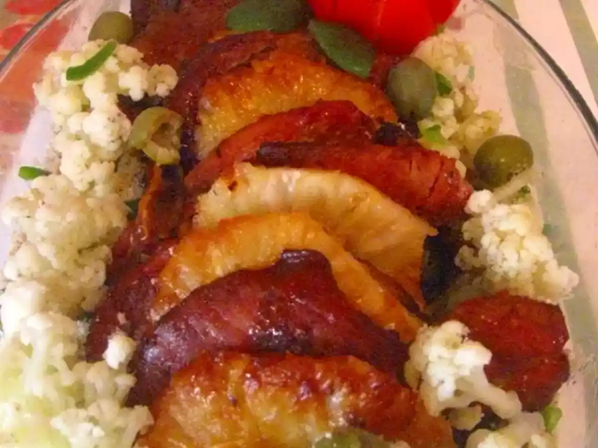BISTECA SUÍNA AO FORNO (CARRÉ)