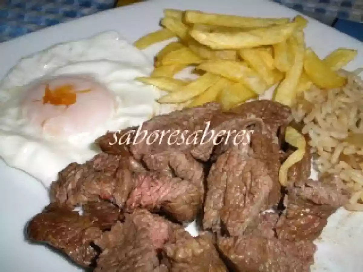 Bitoque de Vaca à Portuguesa