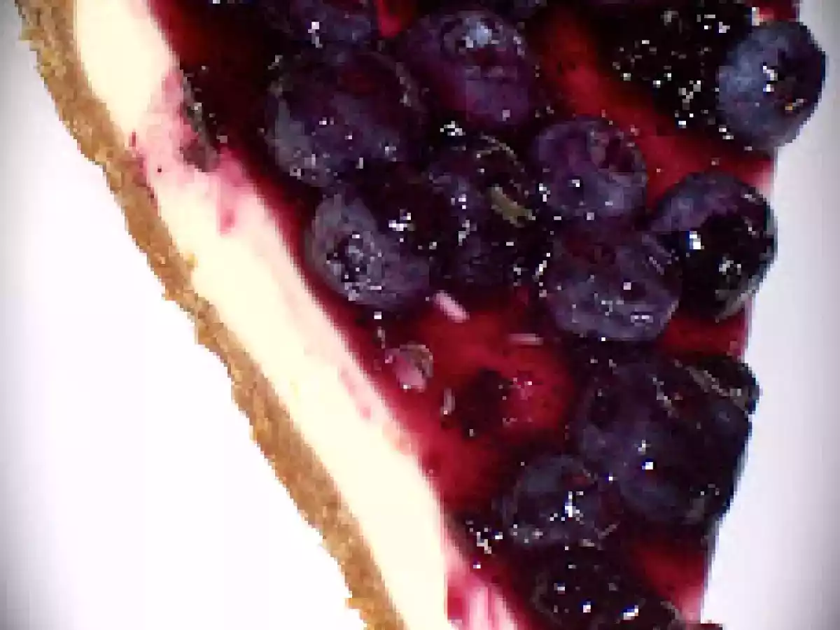 Blueberry Cheesecake / Cheesecake de Mirtilos! - foto 3