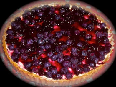 Blueberry Cheesecake / Cheesecake de Mirtilos! - foto 2
