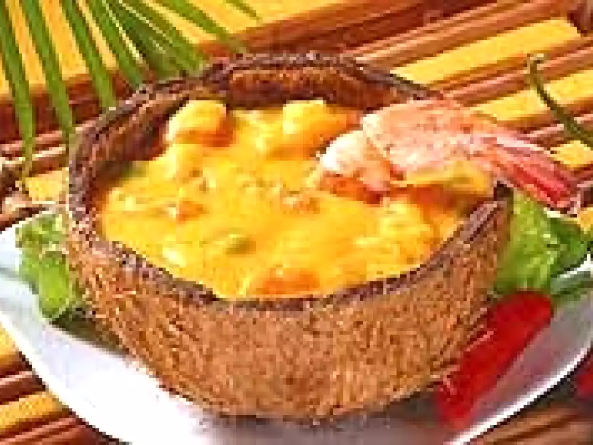 Bobó de Camarao no coco