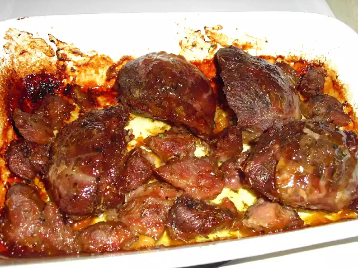 Bochechas de porco no forno - foto 2