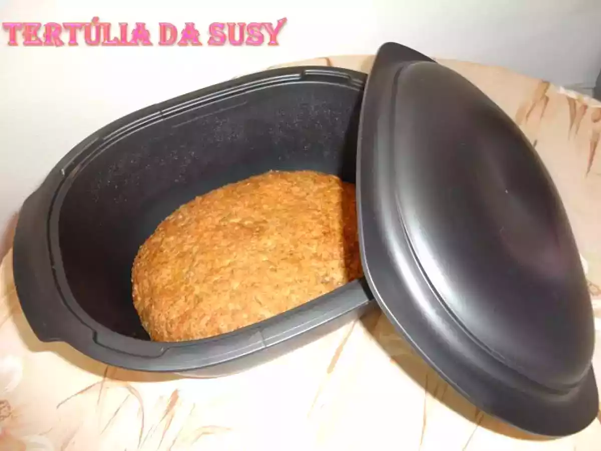 Bola de queijo e fiambre