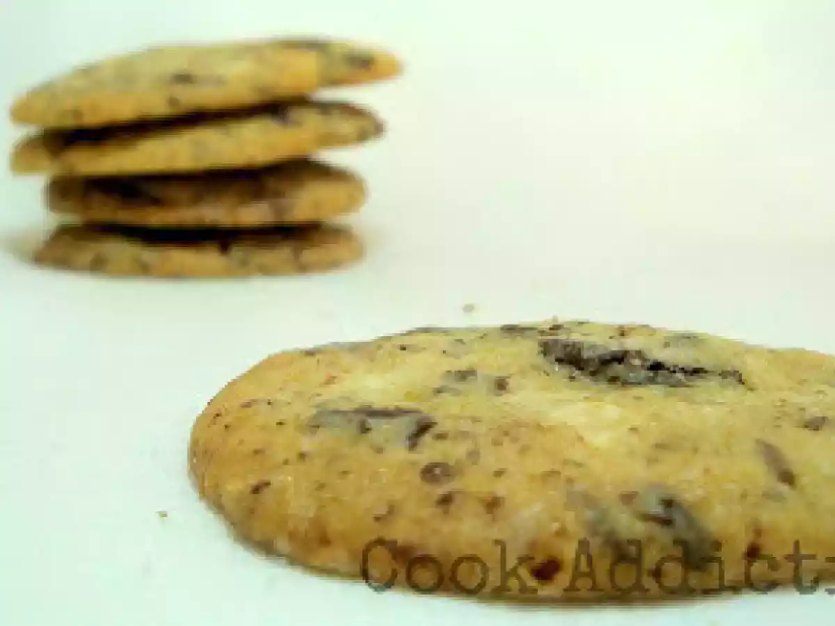 Bolachas com pepitas de chocolate