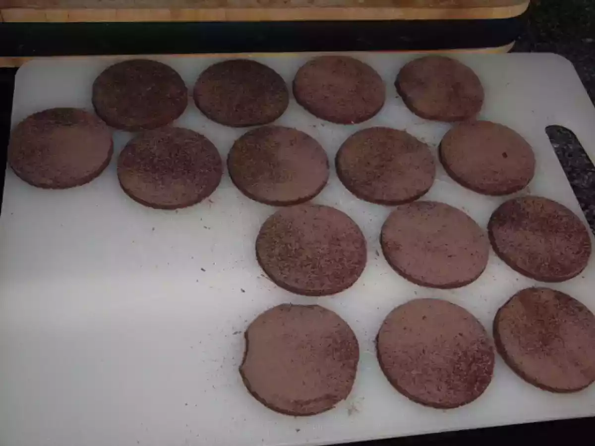 Bolachas cremosas de chocolate - foto 2