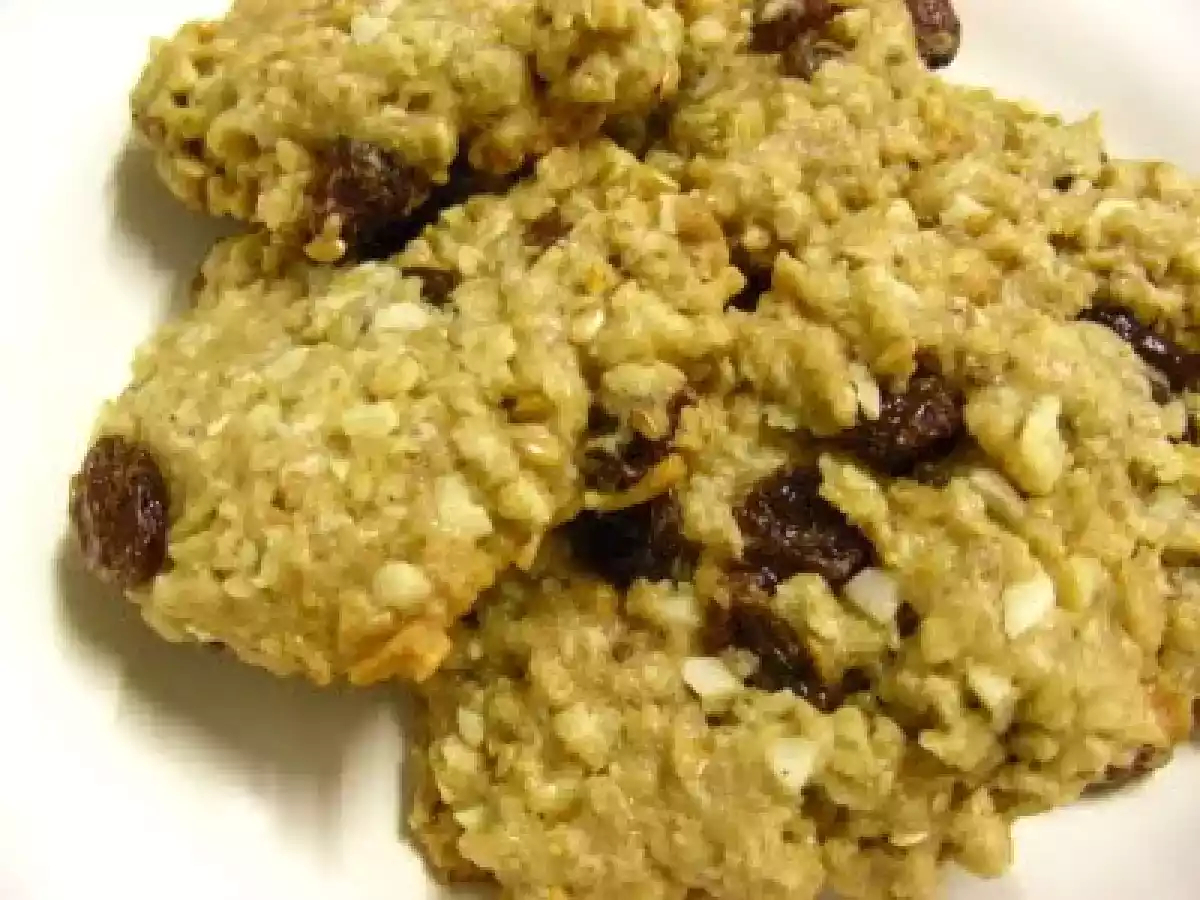 Bolachas de aveia, canela, erva doce e laranja