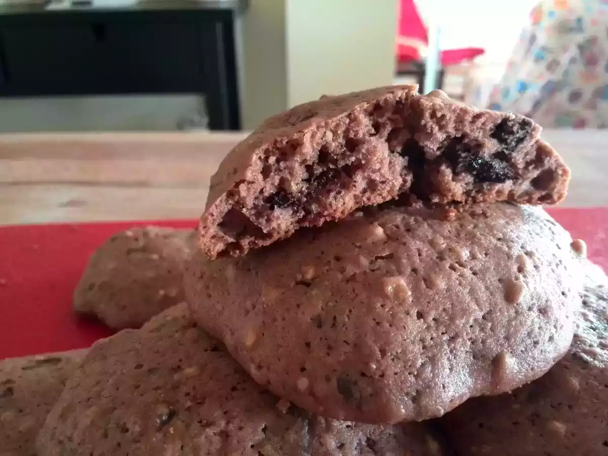 Bolachas de Avelã e Chocolate