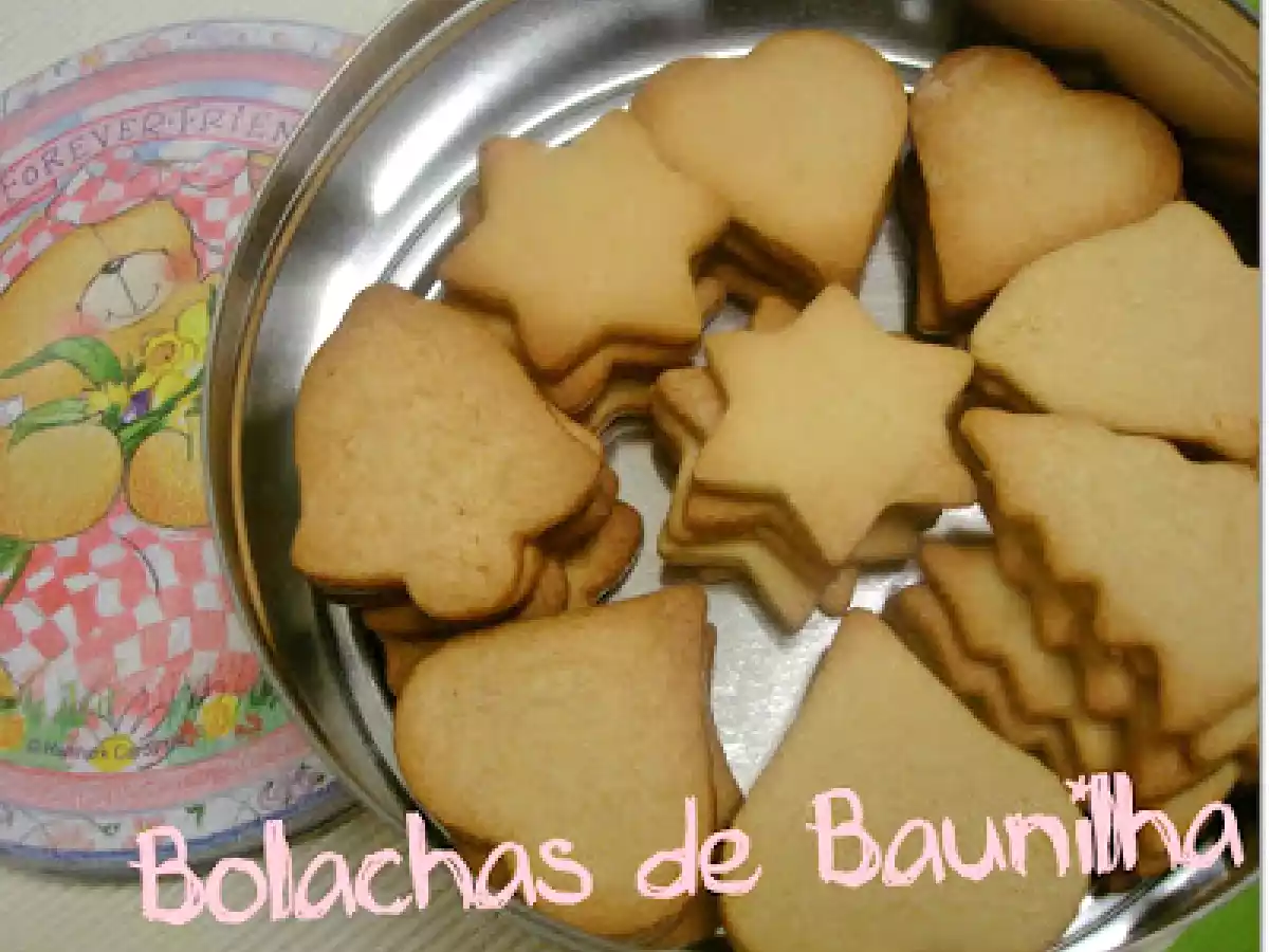 Bolachas de Baunilha