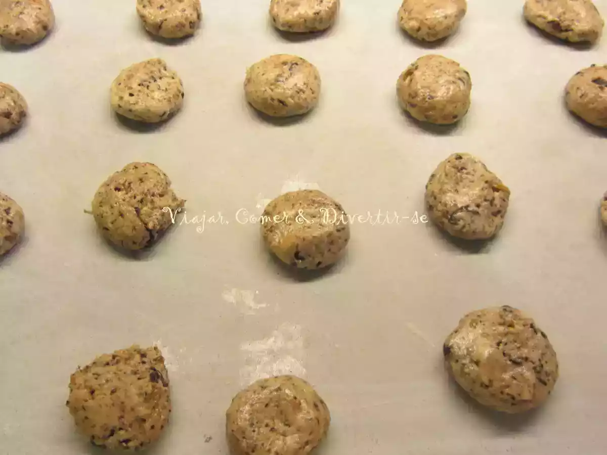 Bolachas de Chocolate e Amêndoa - foto 2