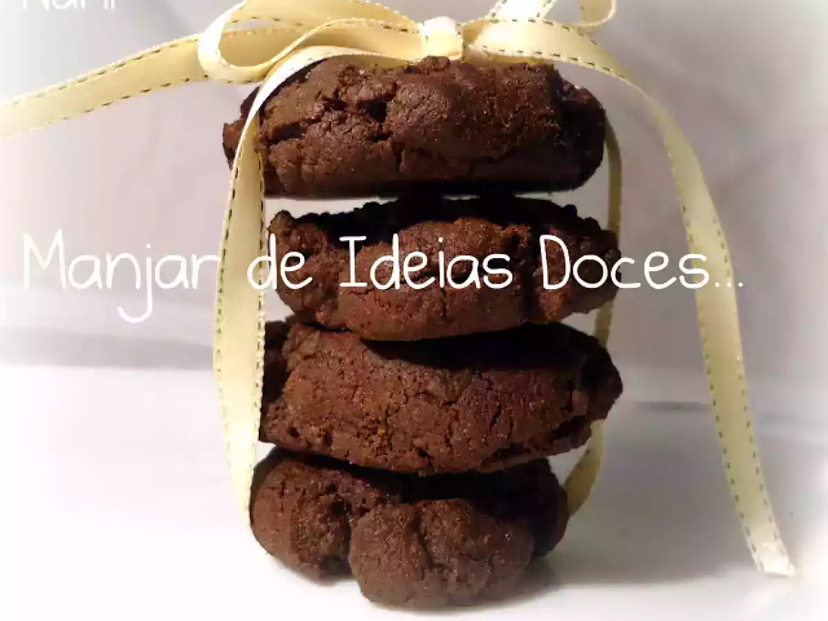 Bolachas de Chocolate Preto
