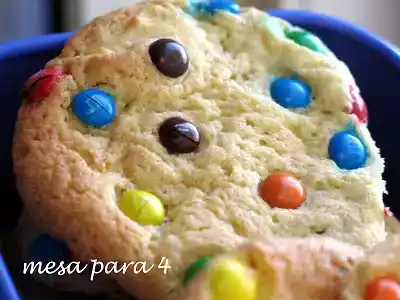 Bolachas de m&m