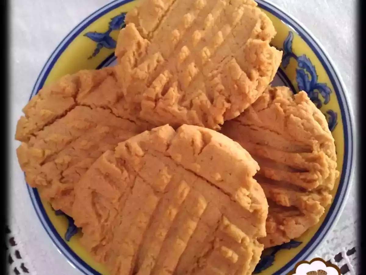 Bolachas de Manteiga de Amendoim