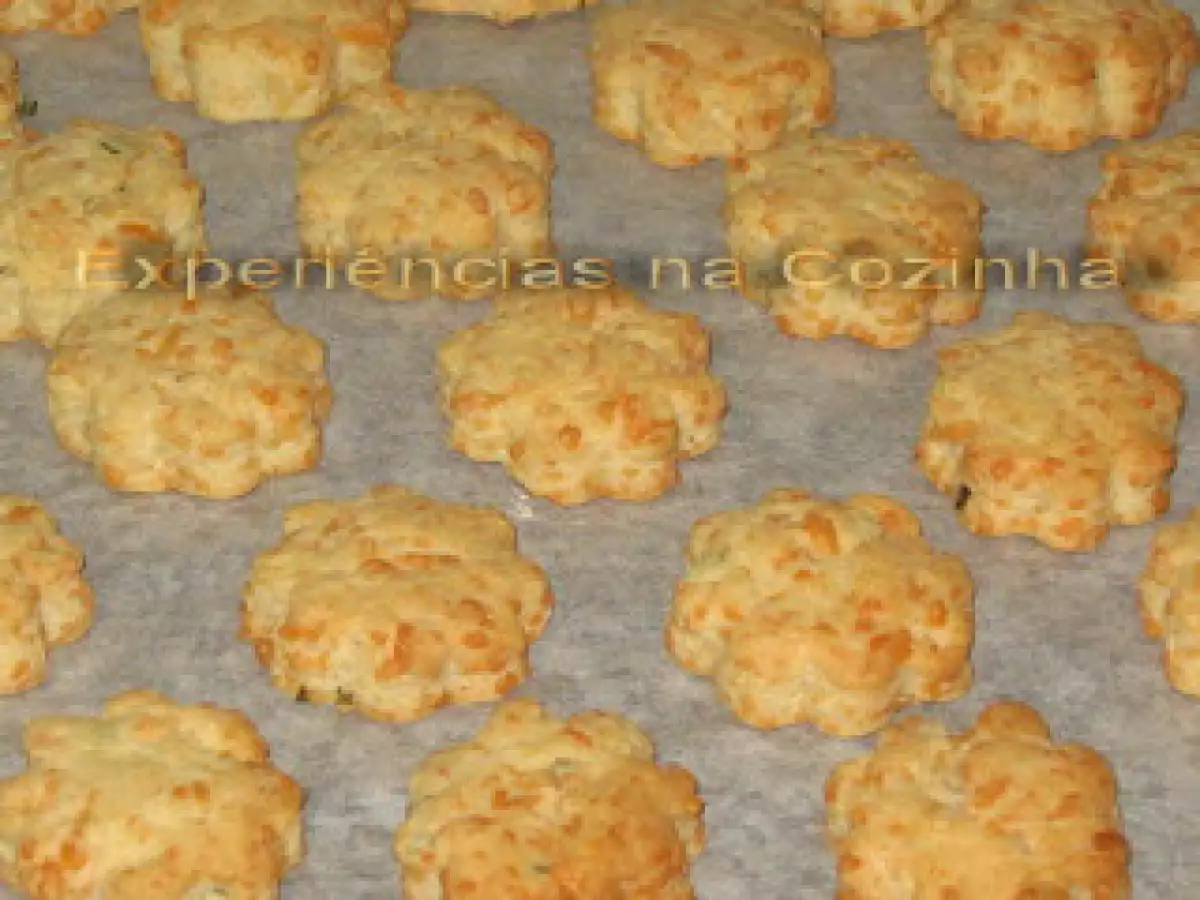 Bolachas de queijo e ervas - foto 3