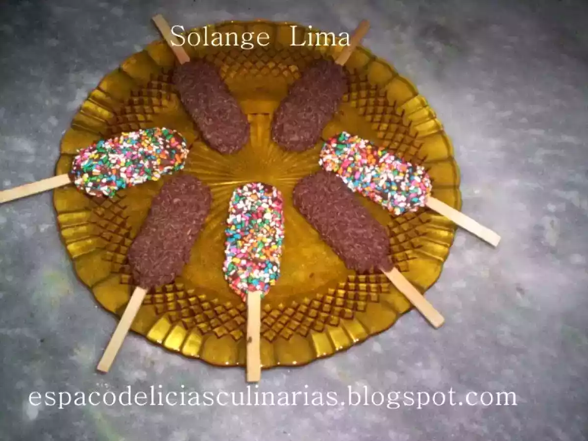 Bolachas no palito