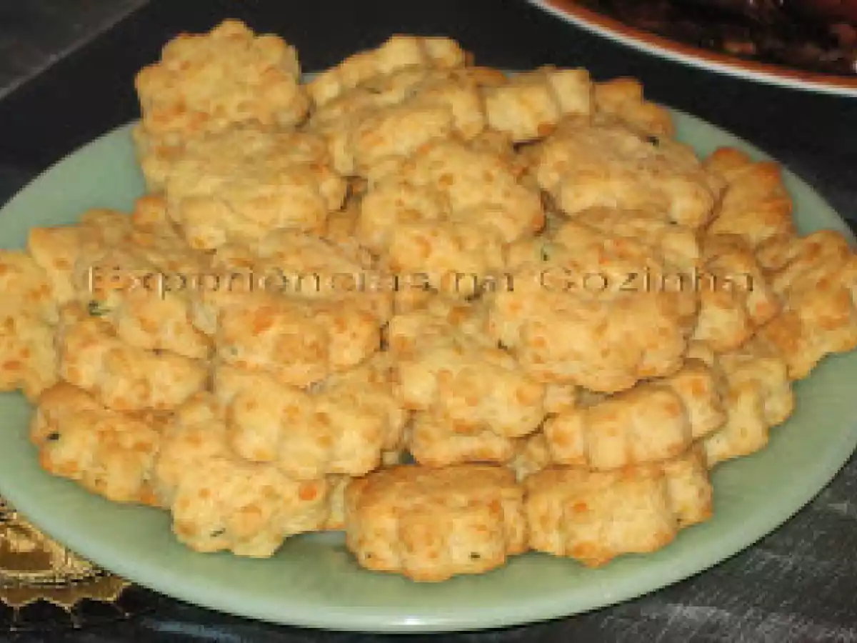 Bolachas queijo e ervas - foto 2