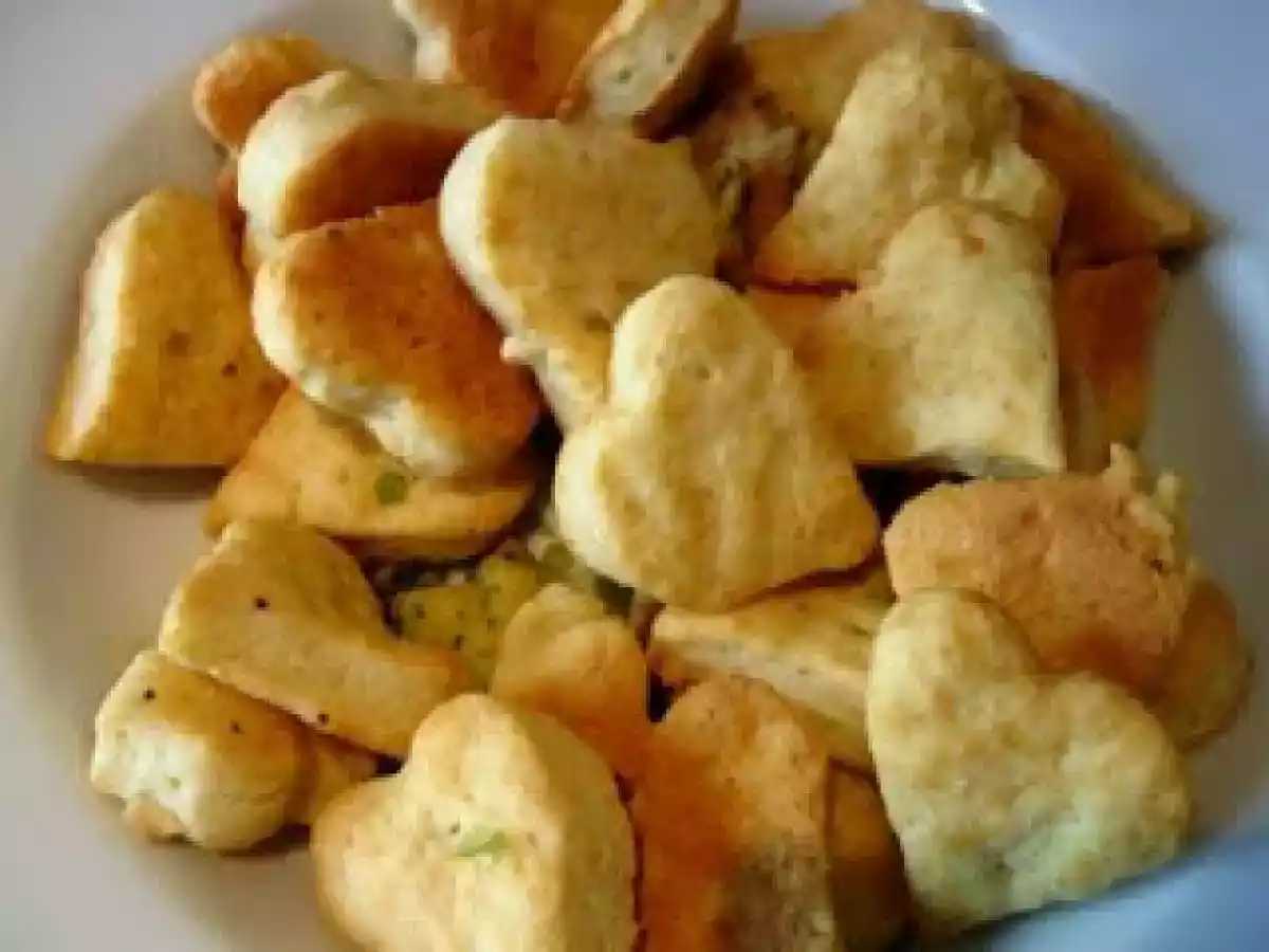 Bolachas salgadas de queijo - foto 2