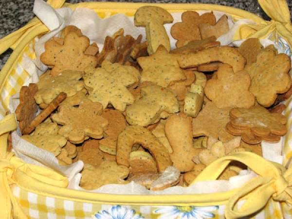 Bolachinhas de laranja, canela e sementes de papoila, foto 3