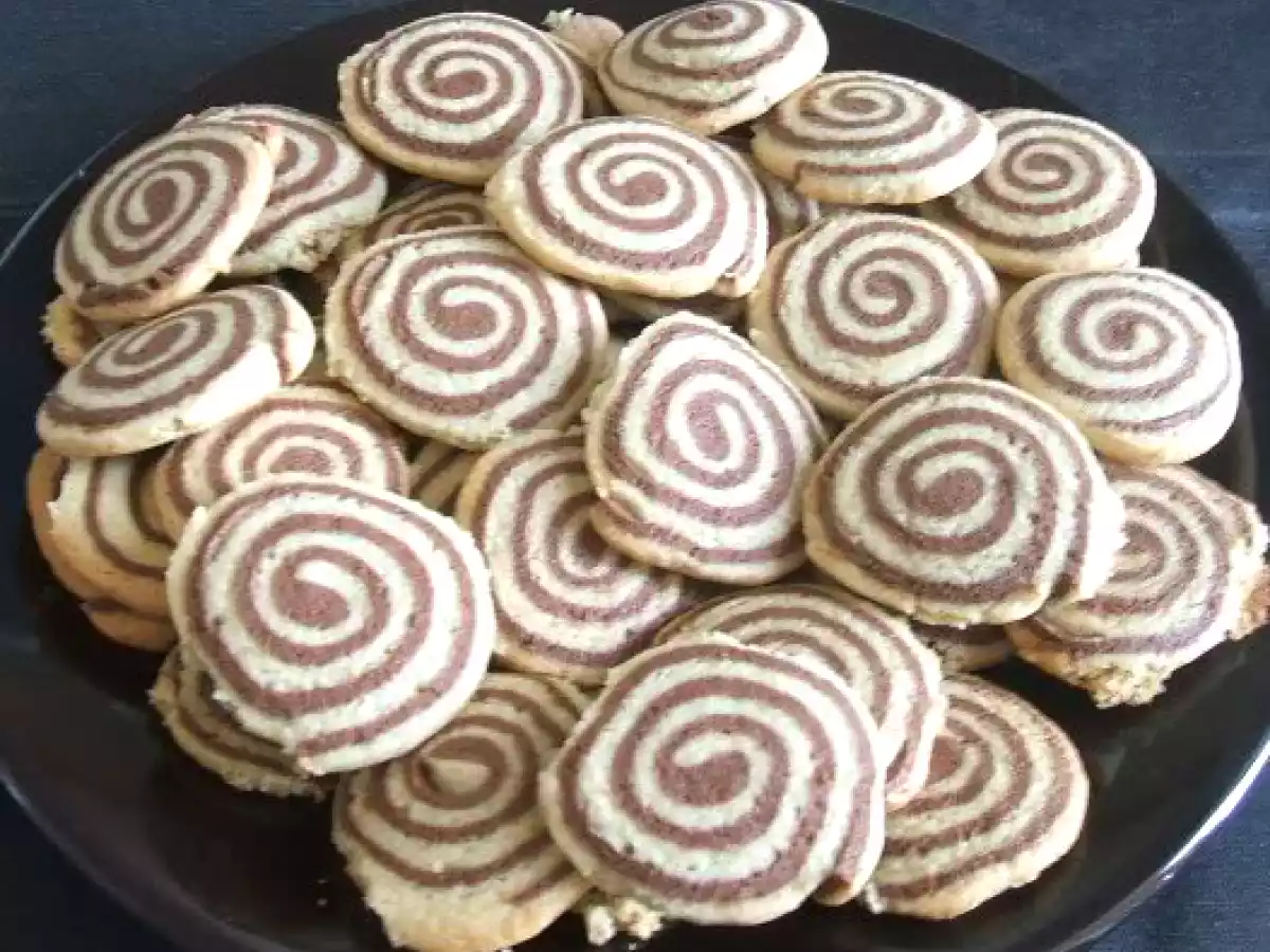 Bolachinhas em Espiral