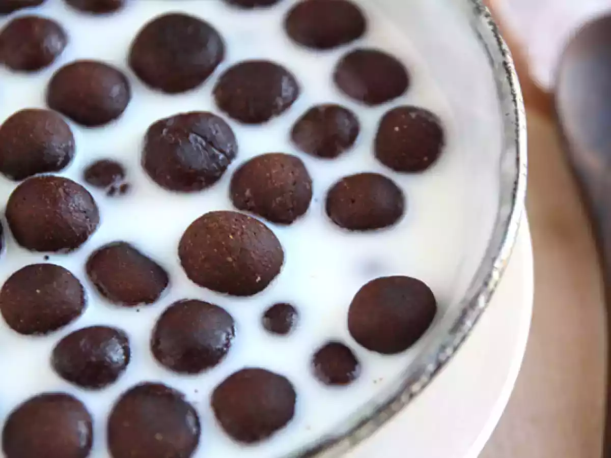 Bolas de cereais e chocolate, tipo Nesquik - foto 4