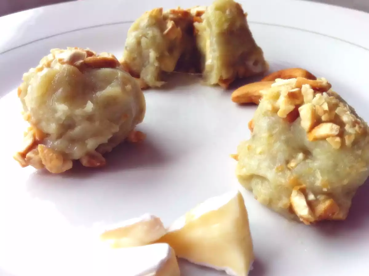 Bolinhas de Batata Doce com Brie - foto 3