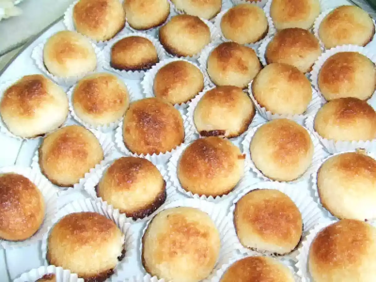 Bolinhas de côco