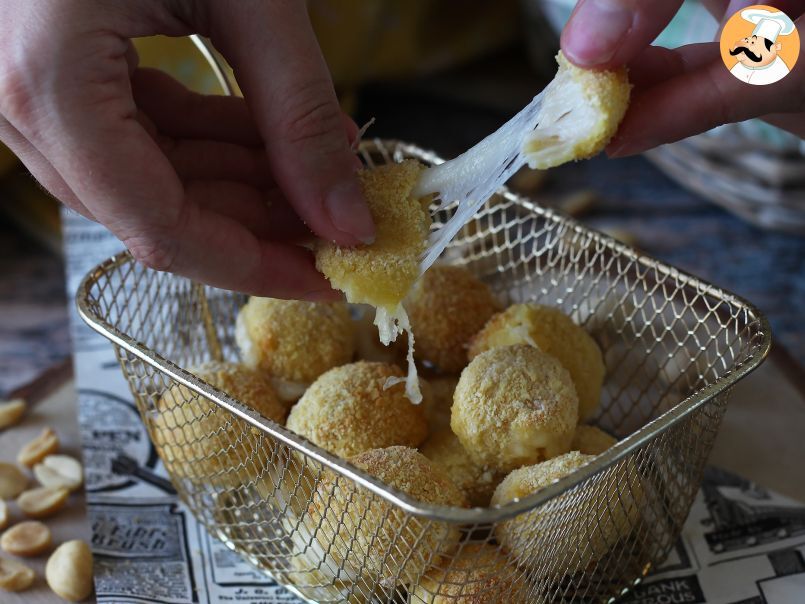 Bolinhas de mussarela (mozzarella) na Air Fryer - foto 2