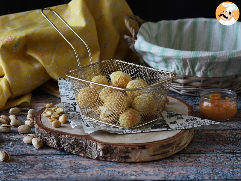 Bolinhas de mussarela (mozzarella) na Air Fryer - foto 3